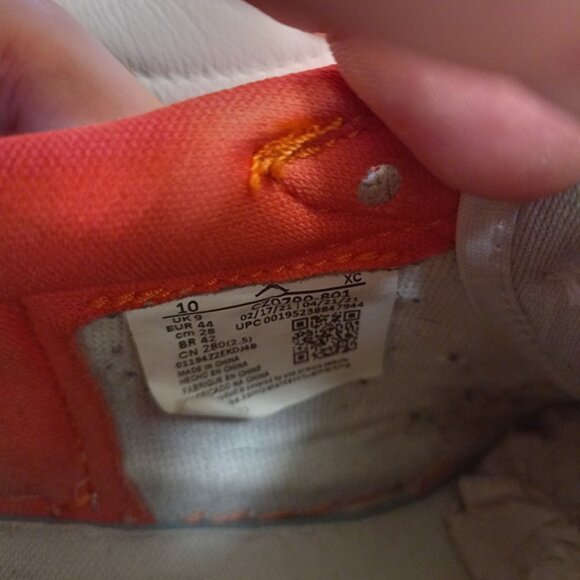 Size 10 - Jordan 1 Low OG Shattered Backboard Starfish Nike - Picture 8 of 9